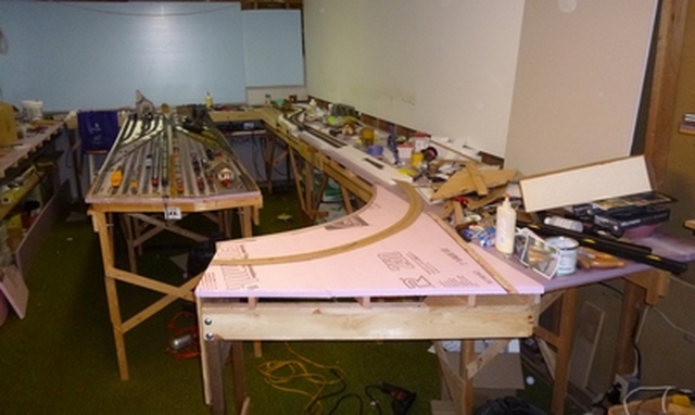 Oct: Foam Base for curve #3.