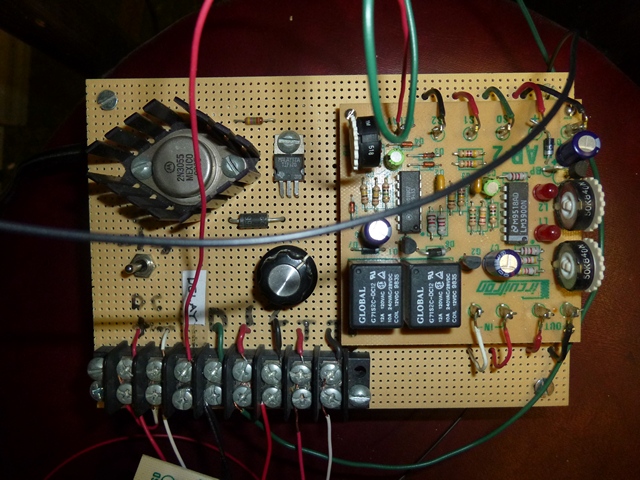 May: Last few weeks spent working on unseen electric parts.