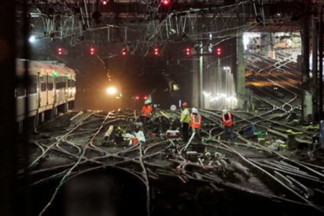 <p> Just had to include this... <br>
			A comment on infrastructure. Not sure I want to take the train into New York (Penn Station) after seeing this. <br>
			Anyone want to model it? </p>