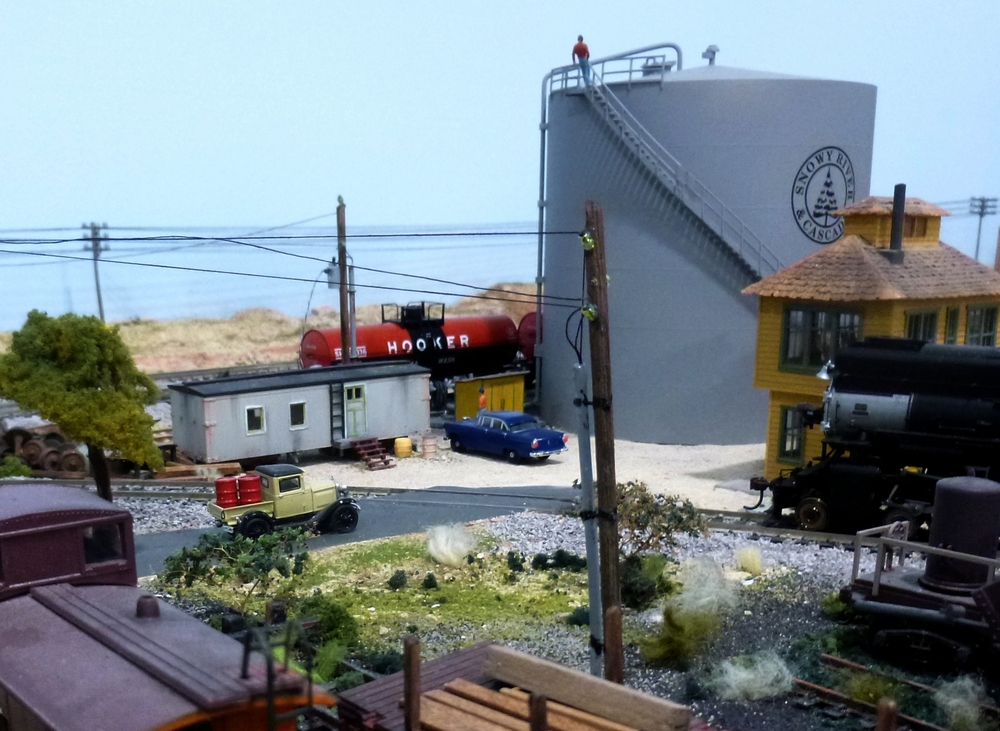 Would you cross those tracks with 2 barrels of gasoline in back of your truck?